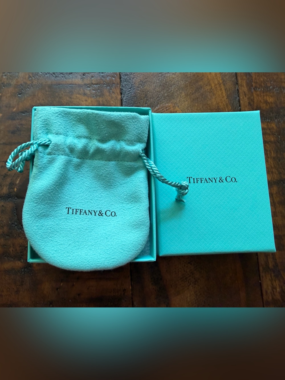 Tiffany & Co. Jewelry Pouch in Signature Blue